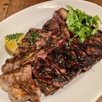 トラットリア ジラソーレ - Tボーンステーキ 食べ応えがあり美味しいです