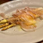 トラットリア ジラソーレ - 白アスパラを使った一品