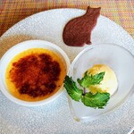 Archange - パインアイスとクレームブリュレ