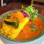 plAin - あいがけカレー
◎パンチの効いたバターチキンカレー
◎鰤と梅干しの出汁カレー