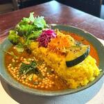 plAin - あいがけカレー
◎パンチの効いたバターチキンカレー
◎鰤と梅干しの出汁カレー