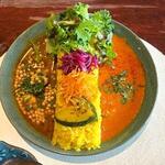 plAin - あいがけカレー
◎パンチの効いたバターチキンカレー
◎鰤と梅干しの出汁カレー