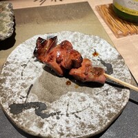 厳選焼鳥 一石三鳥 本店 - 本日の地鶏(薩摩鶏のレバー)