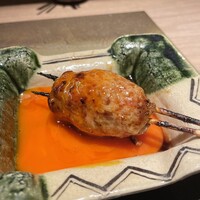 厳選焼鳥 一石三鳥 本店 - 月見つくね
