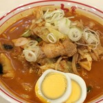 蒙古タンメン中本 - 北極やさい＋ほうれん草＋メチャアジ