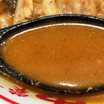 蒙古タンメン中本 - スープアップ