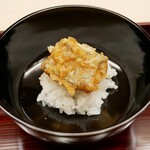 片折 - 太刀魚の天丼