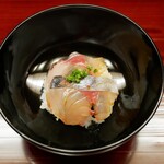 片折 - 鯵の漬け丼