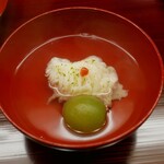 片折 - おこぜと青梅のお椀