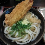 こがね製麺所 - かけ＆とり天