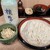桂ちゃん - 料理写真:ざるうどん　豆たぬき