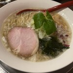 金町製麺 - 塩煮干しそば（半麺）