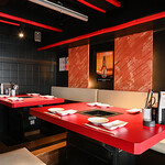 ほるもん倶楽部あじくら - テーブル席