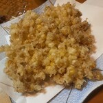 季節料理 よし野 - トウモロコシのかき揚げ
