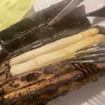 ル・デパー - ホワイトアスパラの畑焼き２