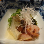 一心鮨 光洋 - 酢の物　やはり光洋のわさびは素晴らしい