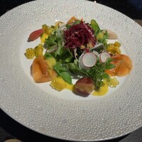 鉄板焼 艫 - カルパッチョと厳選野菜