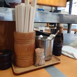 加賀 - 卓上調味料は潔く七味のみ。味自慢の証です。