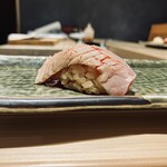 赤坂 鮨 天ぷら 祇園いわい - 炙りトロ（誕生日サルビス）