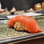 赤坂 鮨 天ぷら 祇園いわい - まぐろ中トロ