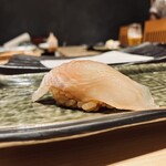 赤坂 鮨 天ぷら 祇園いわい - ひらめ