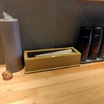 麺家 たけ田 - 卓上