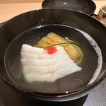 味幸 - あこう 焼き茄子のお椀