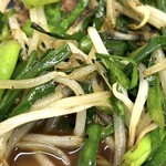 とんちゃんラーメン - レバニラ単品　byまみこまみこ