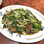 とんちゃんラーメン - レバニラ単品　byまみこまみこ