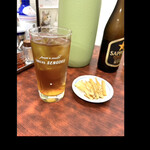 とんちゃんラーメン - ウーロンハイ　byまみこまみこ