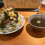 焼鳥いなかもん - サラダともずく