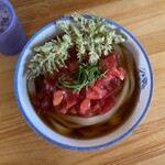 がいな製麺所 - 大葉のせトマトのぶっかけうどん（期間限定）