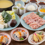 八起庵 - 料理写真:鳥の水炊きコース