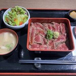 ステーキハウス听 - 熟成和牛のステーキ重