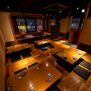 【駅近】ライブ感満載の落ち着きのある店内はフロア貸切にも対応