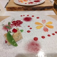 クレアバックス - 可愛くデコレーションしてあるソースがとっても美味しかった