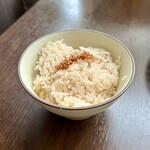 バルバルキッチンアメリ - 毎度お馴染み色付きふりかけごはん