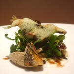 フィエルテ - 愛知県産 鮎/水ナスアップ