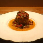 フィエルテ - ブルゴーニュ産 オマールブルー/花ズッキーニ