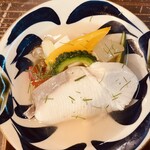 旬家ばんちゃん - 卵焼きとお魚セットの場合