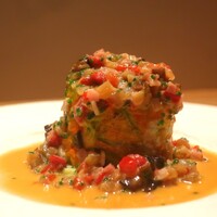 フィエルテ - ブルゴーニュ産 オマールブルー/花ズッキーニアップ