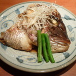 なかざわ - 【H25.10.31】William John Evans。真鯛の兜煮。