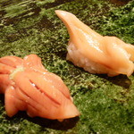 なかざわ - 【H25.10.31】Getz/Gilberto。赤貝・馬鹿貝。