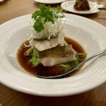 中国菜 Yin Yang - アイナメの蒸し物　フィッシュソース