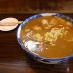 朝松庵 - カレー南蛮蕎麦700円 大盛り100円