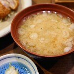 かつよし - お味噌汁