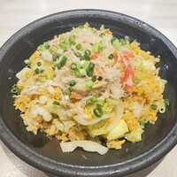 ズワイ蟹とレタスのプレミアム炒飯