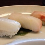 和食処 大ばん - コウイカ、アブラボウズ、スズキ