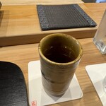 鮨 十兵衛 - 温かいほうじ茶