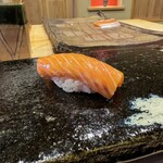 鮨 十兵衛 - マスノスケ　華やかな香り、脂と身の密度が高く美味